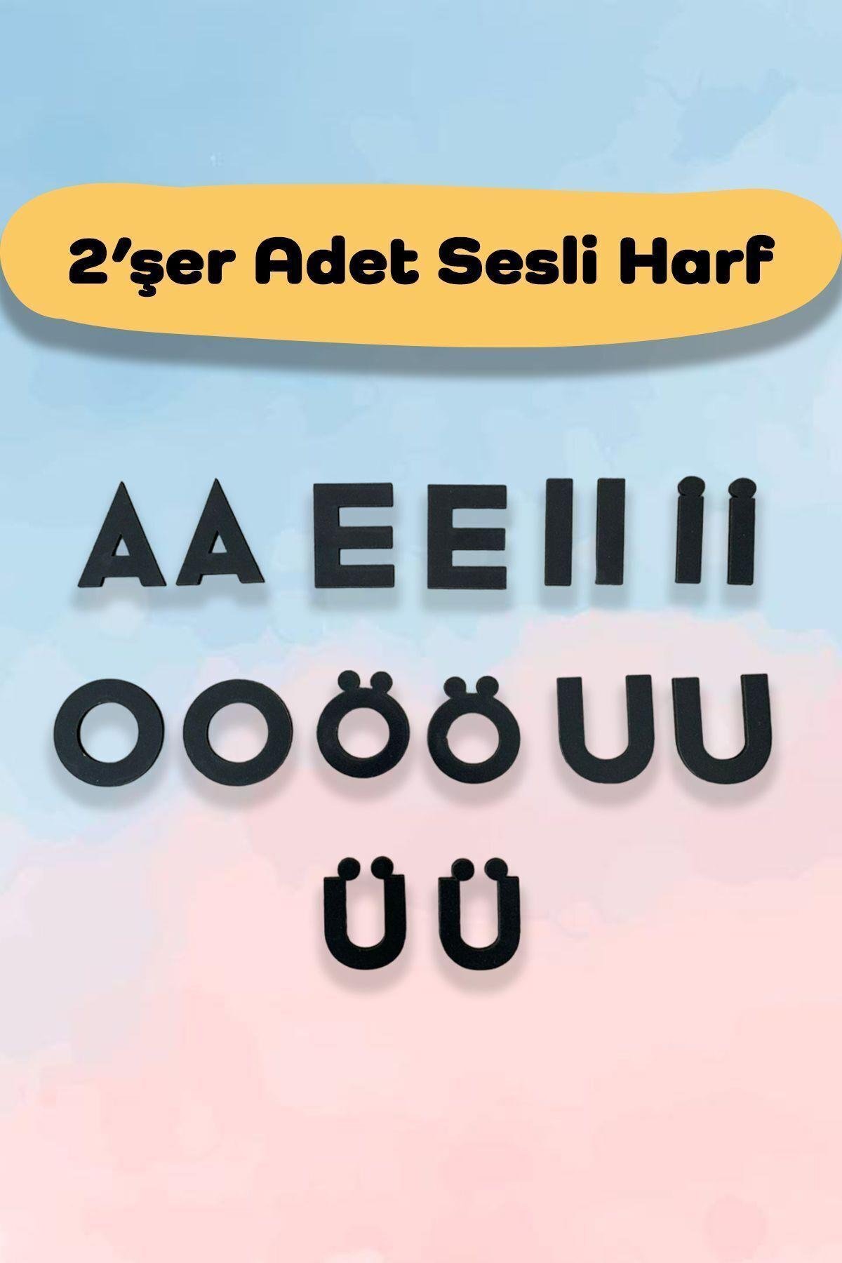 37 Adet Ahşap Alfabe Harfleri-eğitici Oyuncak-dikkat Ve Zeka Geliştirir