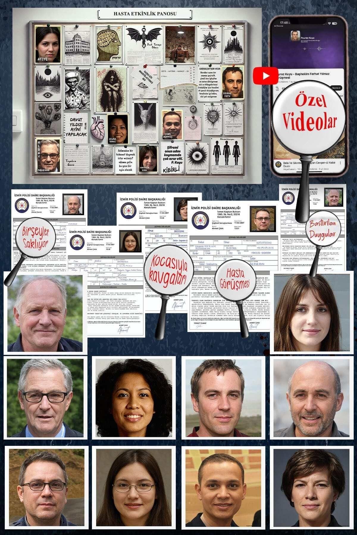 Akıl Hastanesi Dedektiflik Oyunu, Cinayet Çözme ve Katili Bulma Oyunu, Suçluyu Bulma- Dedektif Oyunu