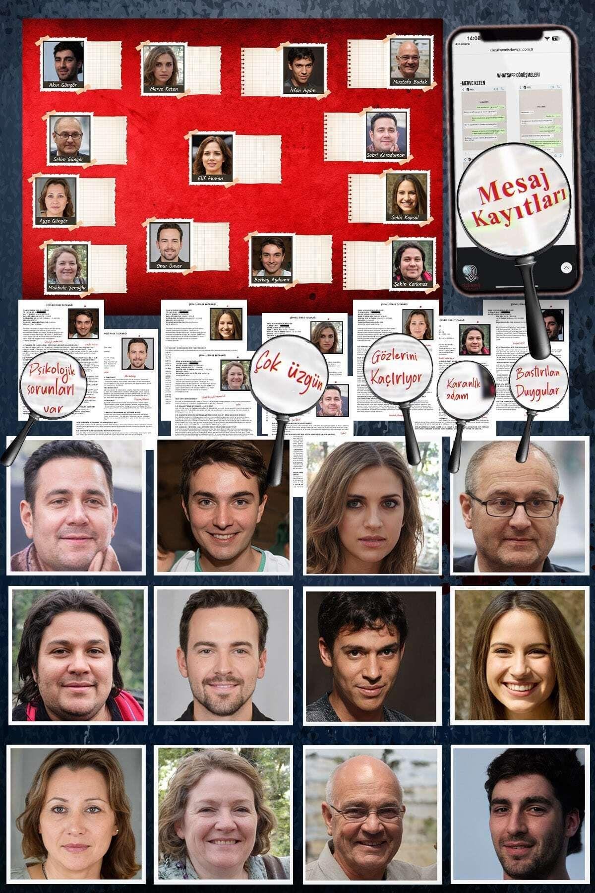 Cinayet Çözme Oyunu Intihar Cinayet Dedektif Oyunu Katil Kim Kutu Oyunları Cinayet Oyunu Suçluyu Bul