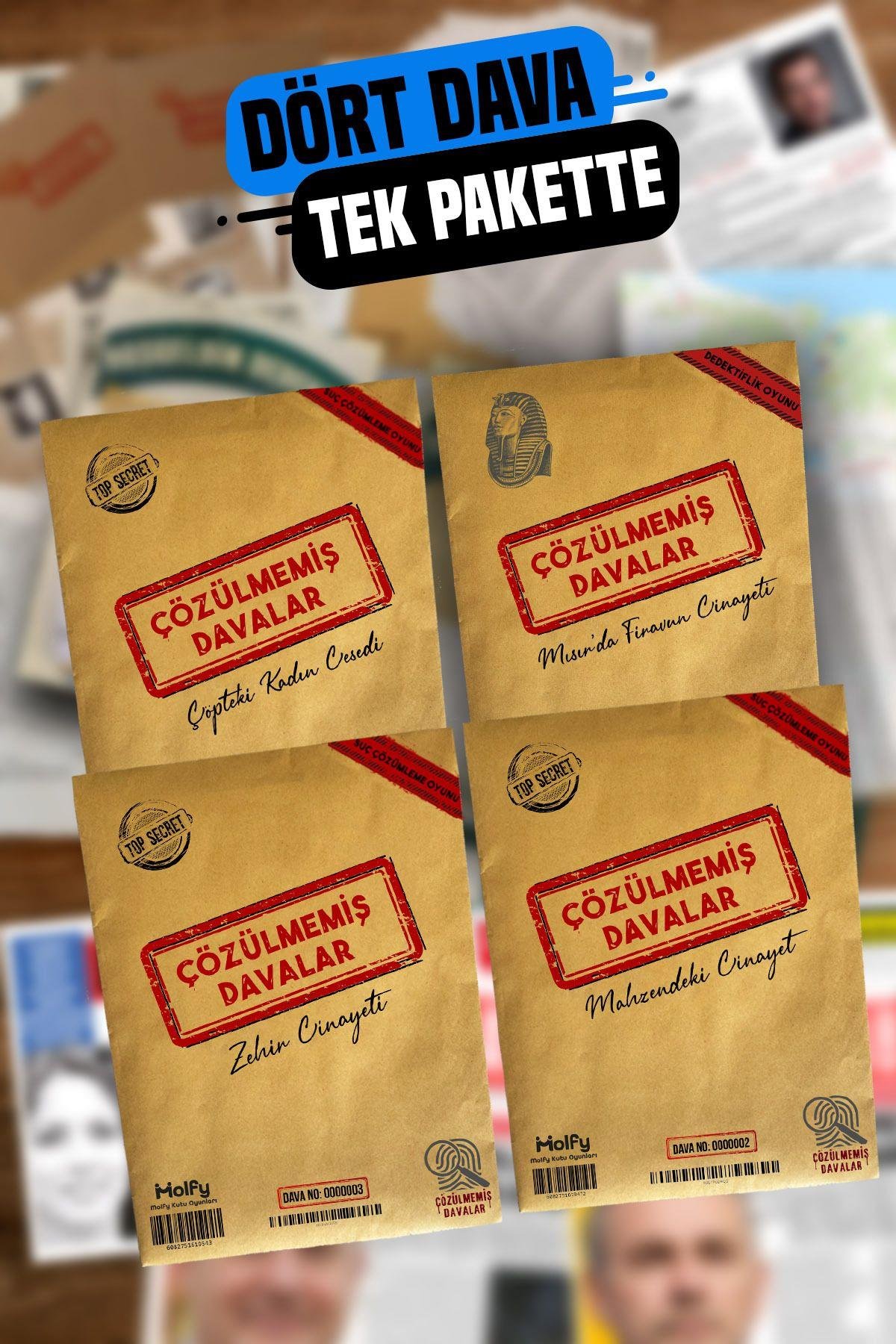 Dedektif Oyunu Cinayet Oyunu Dedektiflik Oyunu Katil Kim Dava Çözme Oyunu Dedektif Oyunu Kutu Oyunu