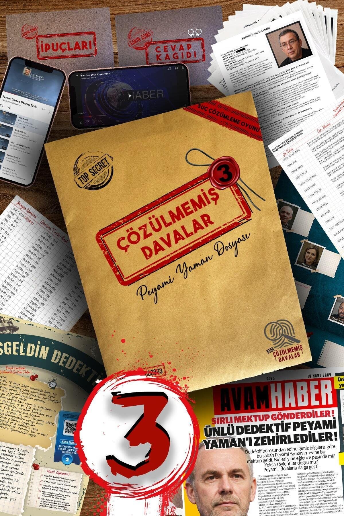 Dedektif Oyunu Cinayet Oyunu Dedektiflik Oyunu Katil Kim Dava Çözme Oyunu Dedektif Oyunu Kutu Oyunu