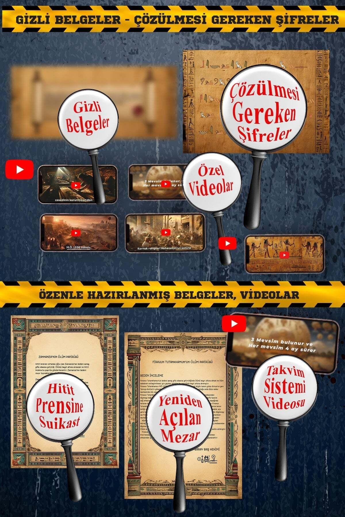 Dedektif Oyunu Firavun Suikast Cinayet Çözme Oyunu Katili Bulma Oyunu Dedektiflik Oyunu Dava Dosyası