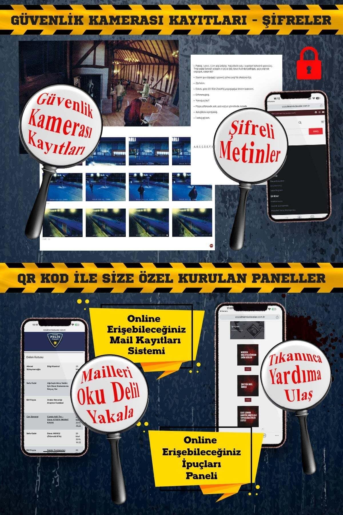 Dedektif Oyunu Kanlı Para Cinayet Çözme Oyunu Dedektiflik Kutu Oyunu Katil Kim Dava Çözme Oyunu