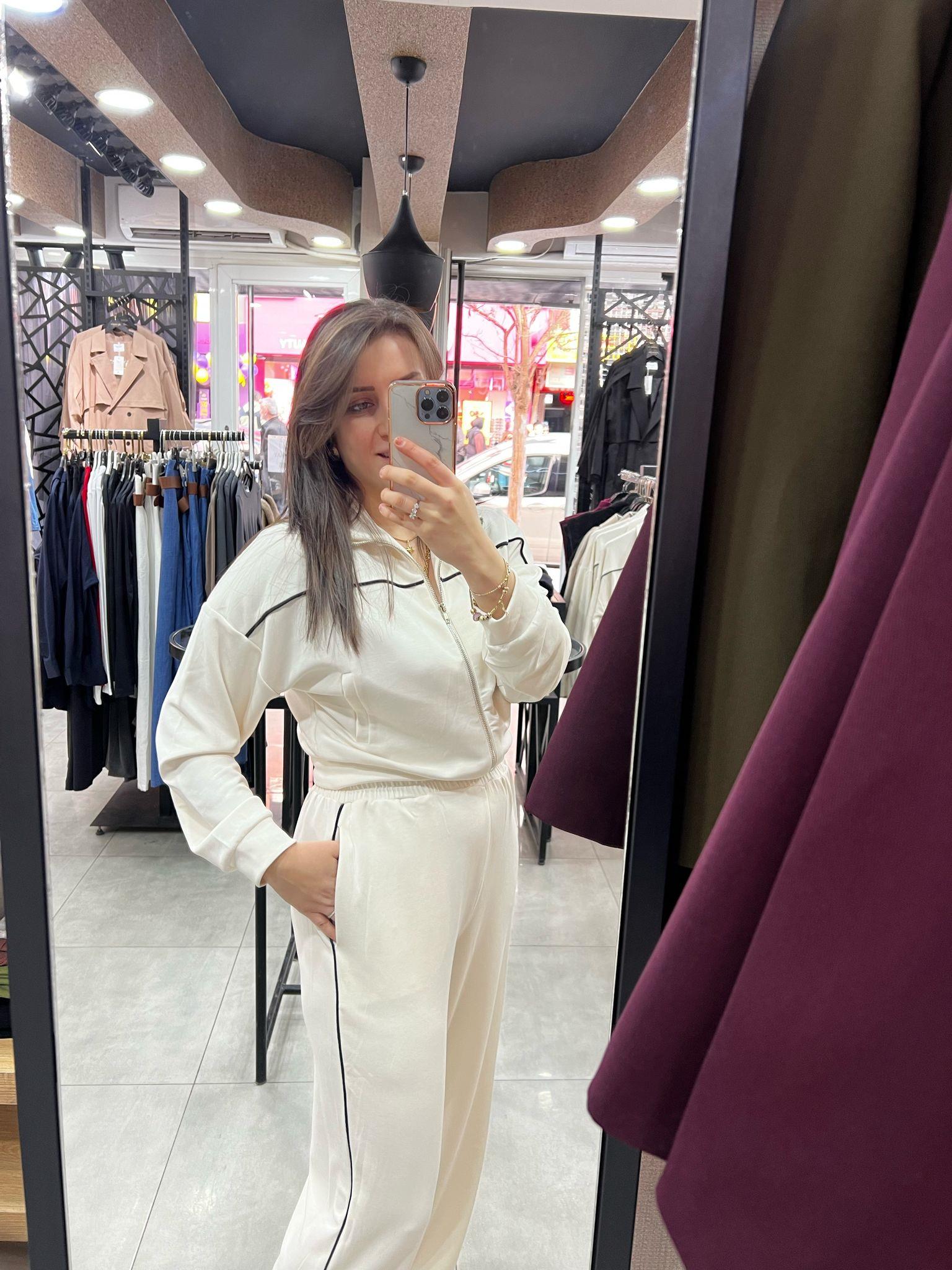 Moral Kumaş Oys Model Eşofman Takımı