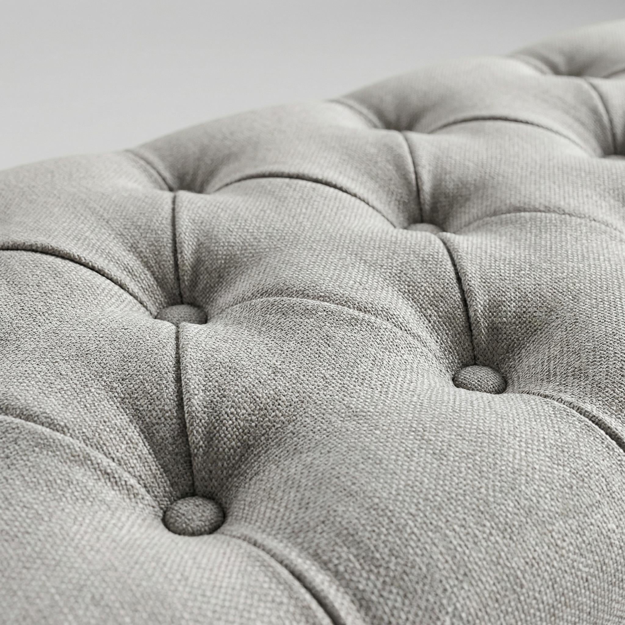 Tufted Gold Bench