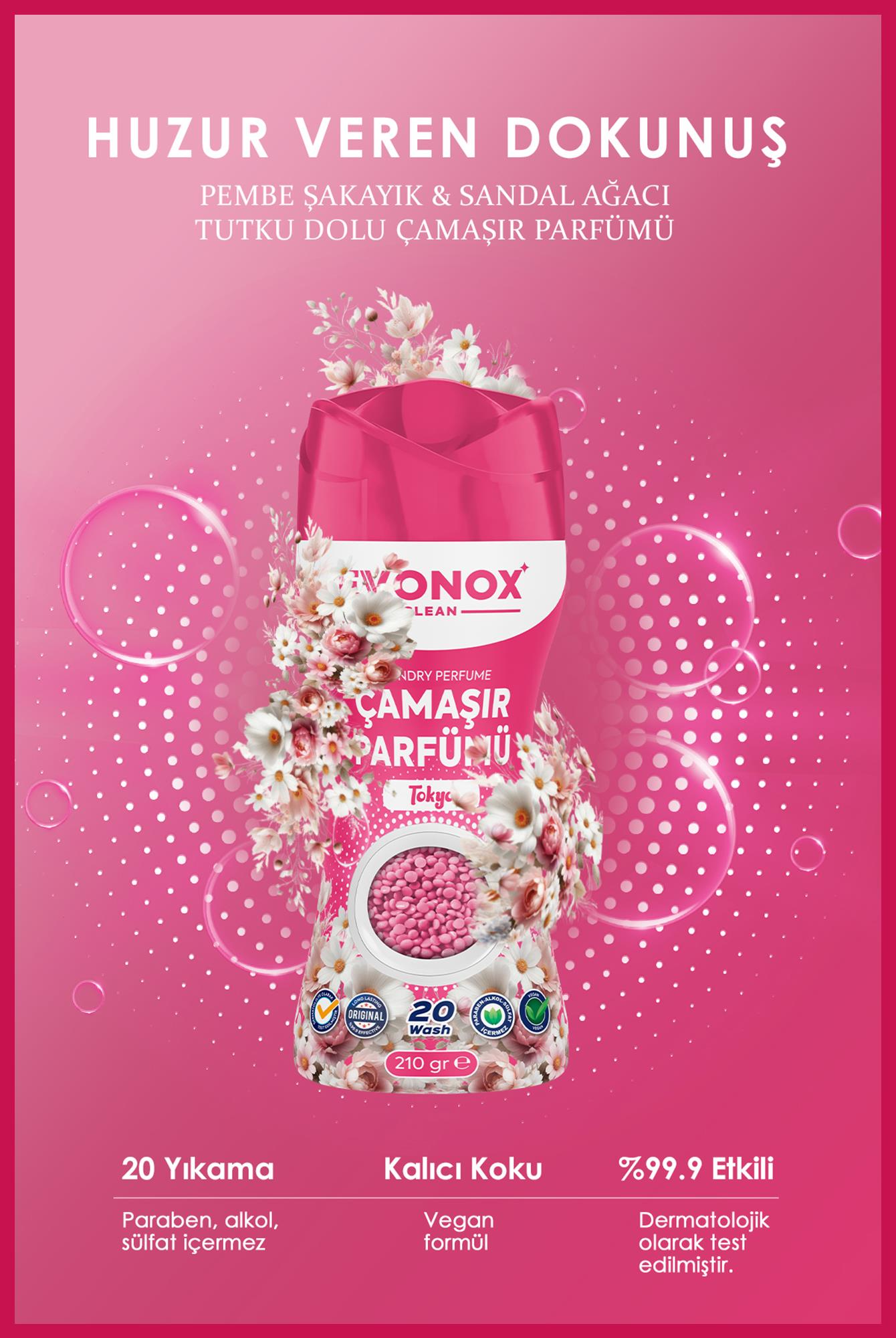 Granül Çamaşır Parfümü & Çamaşır Yumuşatıcı Tokyo 210 gr