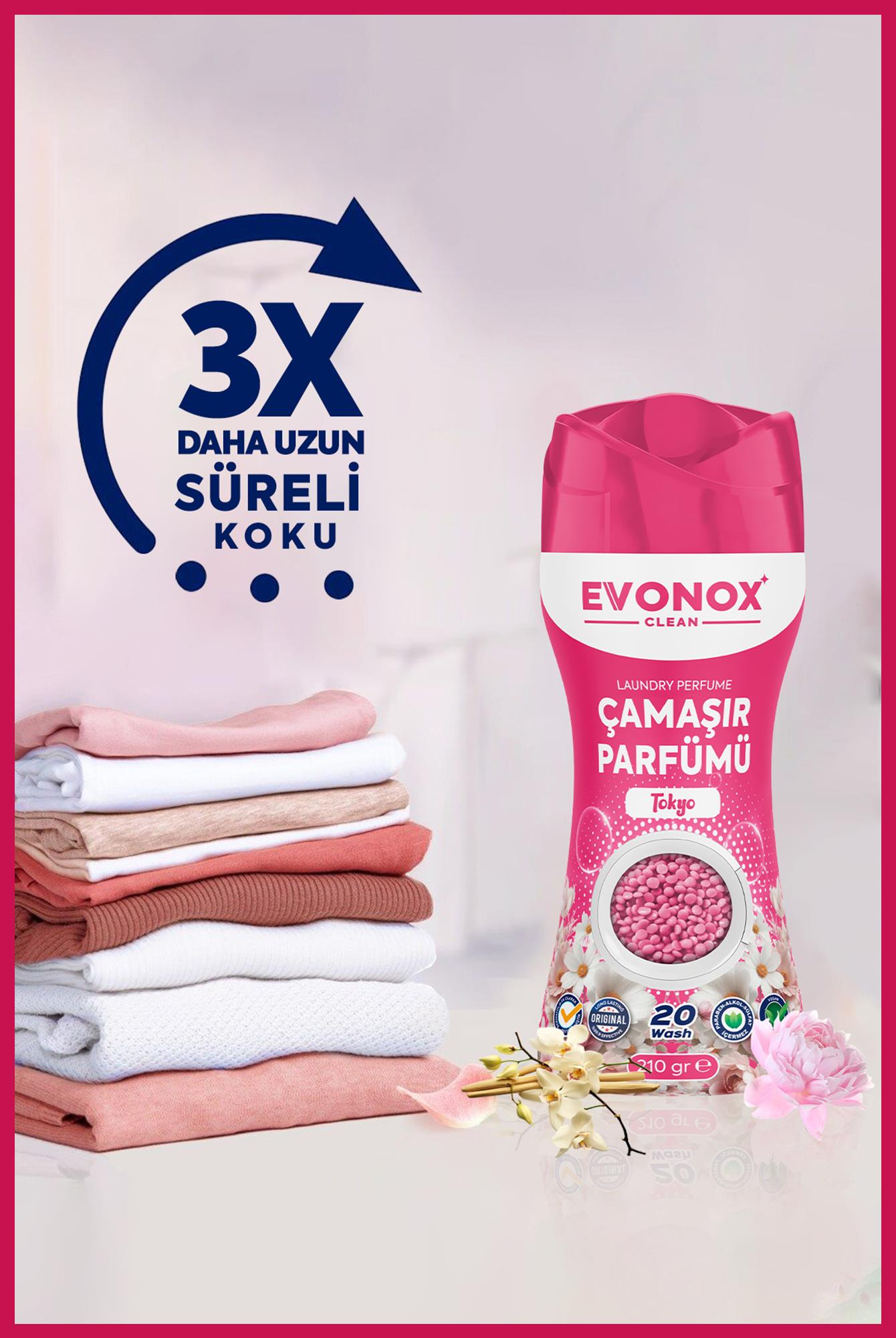 Granül Çamaşır Parfümü & Çamaşır Yumuşatıcı Tokyo 210 gr