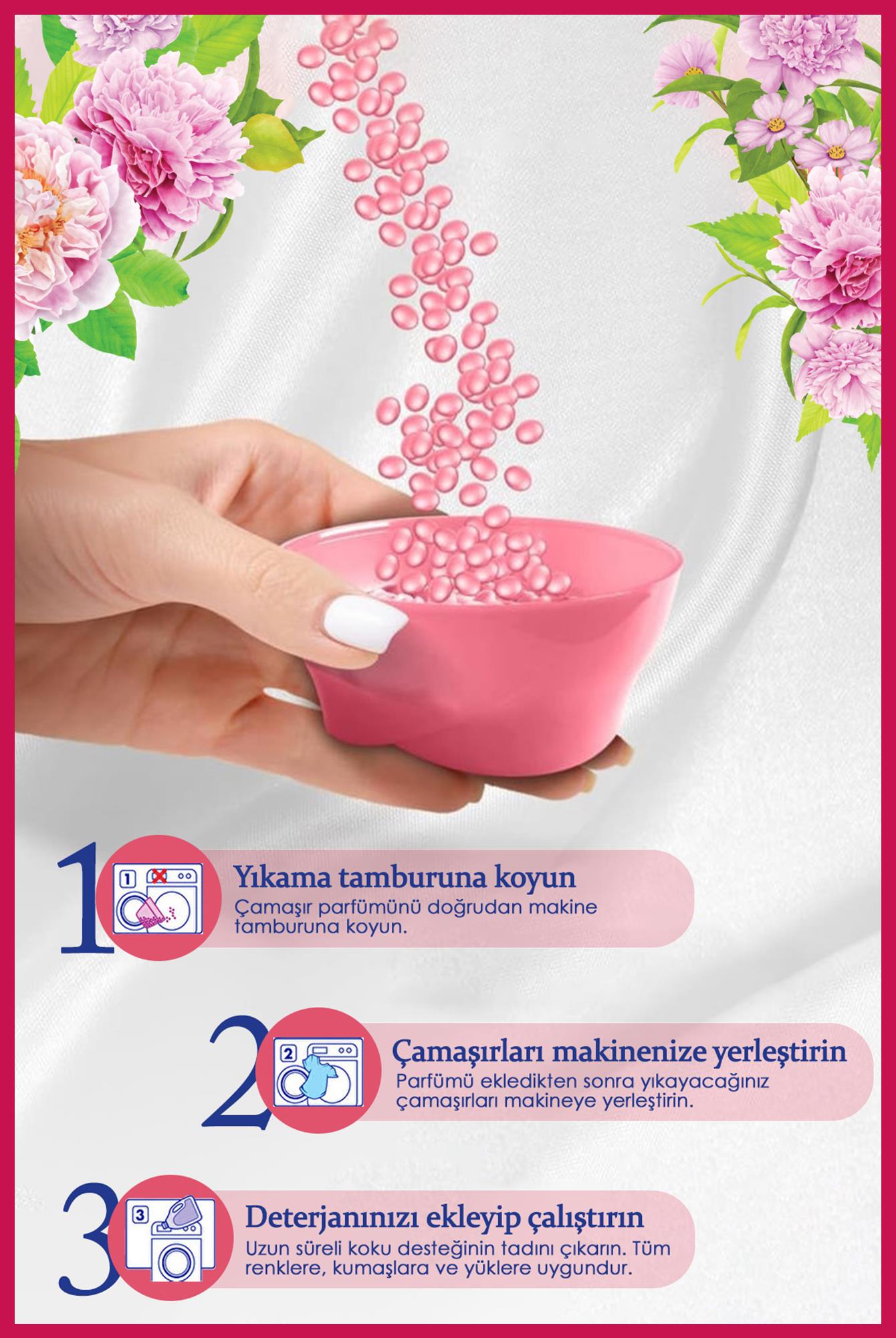 Granül Çamaşır Parfümü & Çamaşır Yumuşatıcı Tokyo 210 gr