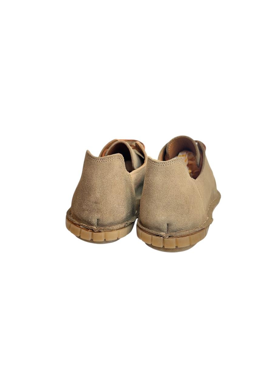 Bej Süet Deri Ortopedik Taban Günlük Ayakkabı