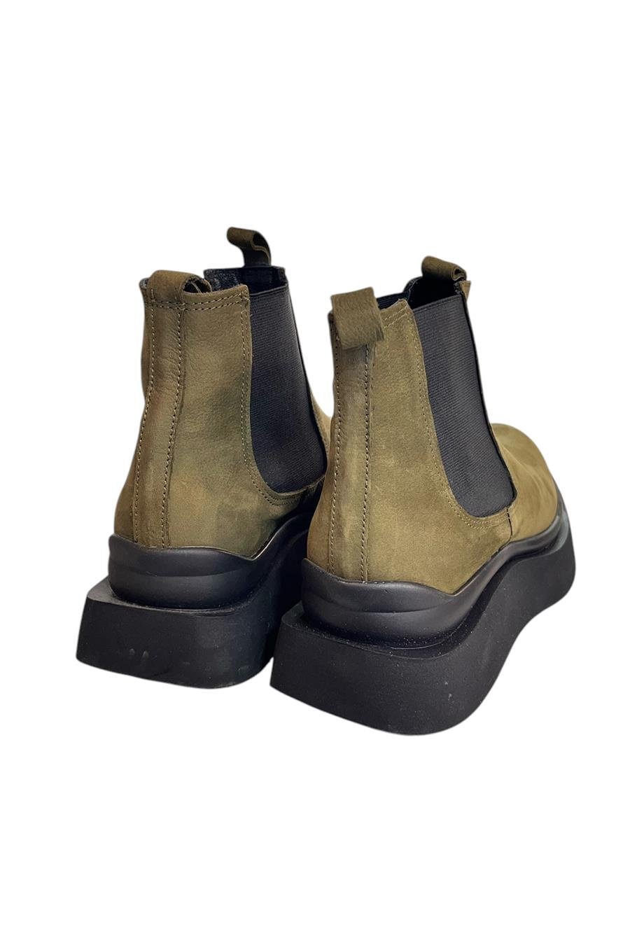 Haki Hakiki Nubuk Deri İçi Sıcak Astar Chelsea Bot