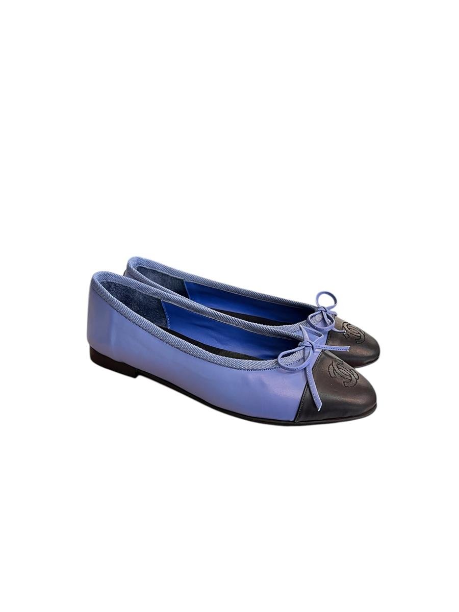 Mavi Hakiki Deri  Siyah Burun  Babet