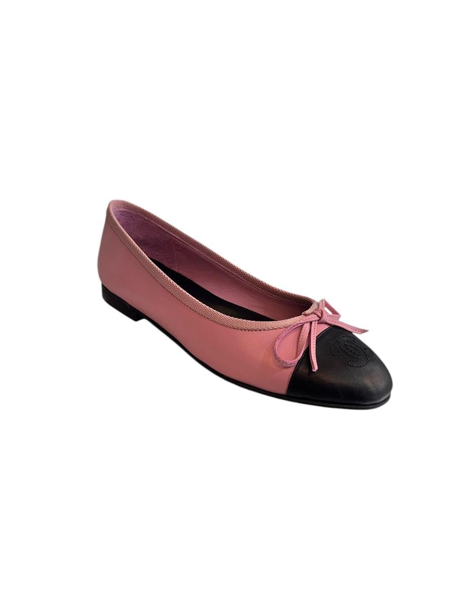 Pembe Hakiki Deri  Siyah Burun  Babet