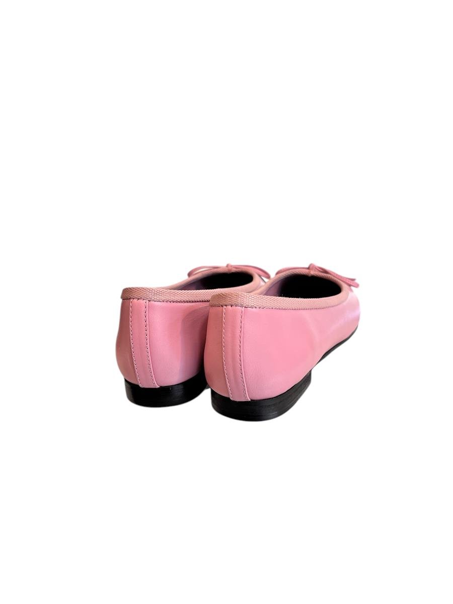 Pembe Hakiki Deri  Siyah Burun  Babet