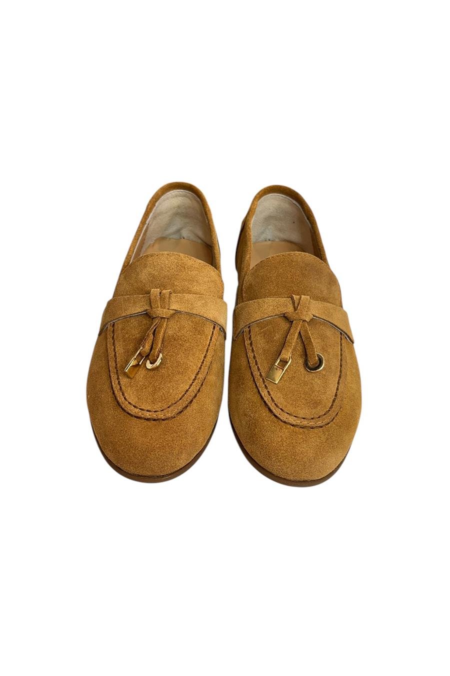 Taba Hakiki Süet Deri Loafer