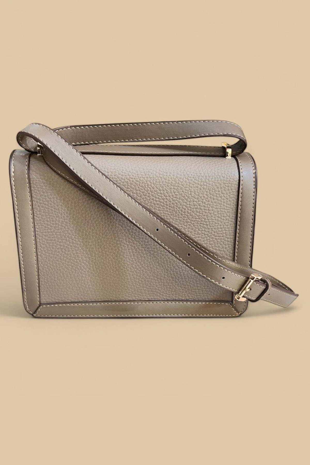 Vizon 2 Bölmeli Vegan Kadın Çapraz Çanta