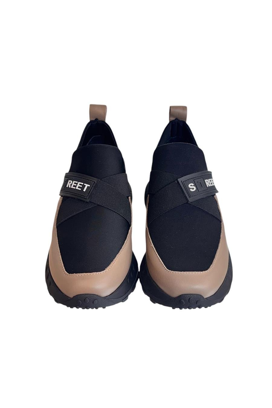 Vizon Hakiki Deri Comfort Taban Sneaker