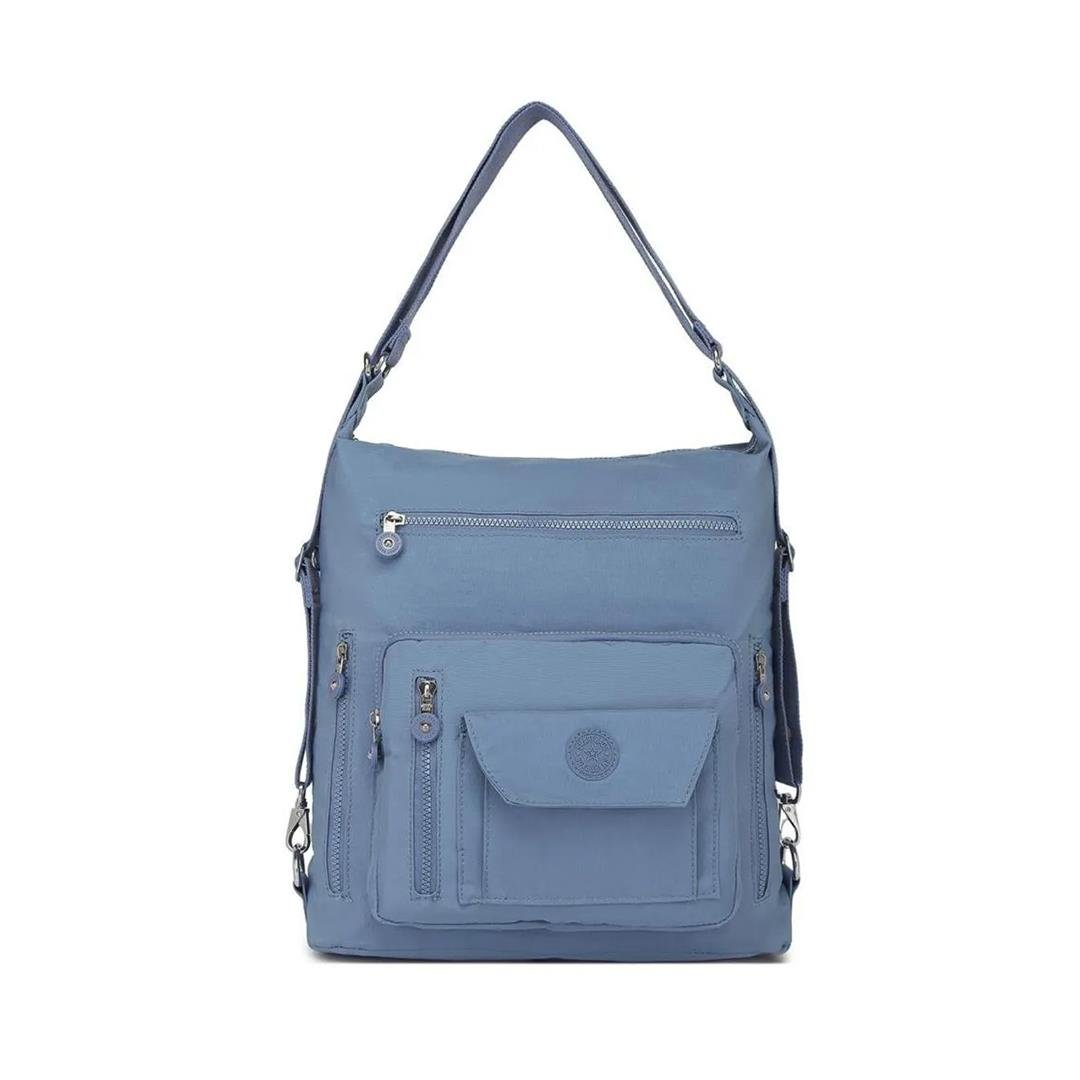 Smart Bags Hem Sırt Hem de Omuz Kadın Çantası BC 1205 4001 - Jeans Mavi