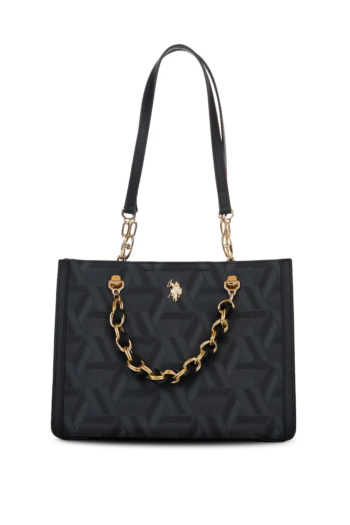 U.S. Polo Assn. Sıyah Kadın Omuz Çantası US26100