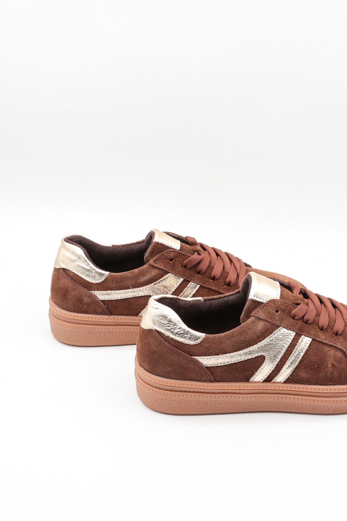 Venüs Hakiki Süet Deri Kauçuk Taban Kadın Sneaker VN2652450 K