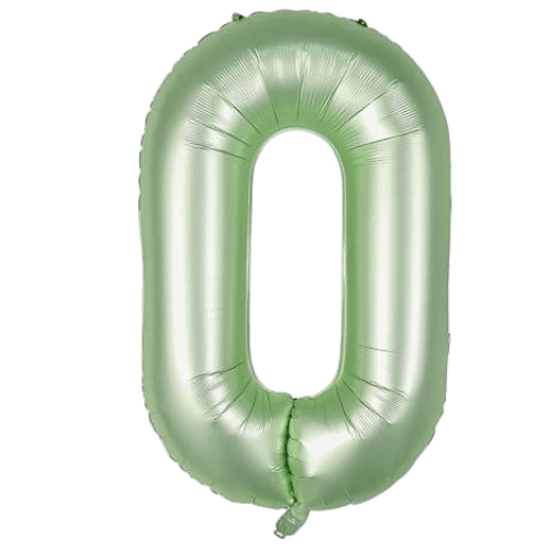 FOLYO RAKAM BALON 40 INCH 0 NO YEŞİL