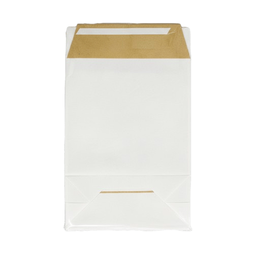 HEDİYE PAKETİ BANTLI BEYAZ 25X30 CM PAKET: 25 Lİ