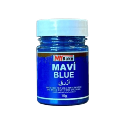 MYBAKE SU BAZLI TOZ GIDA BOYASI 10 GR MAVİ