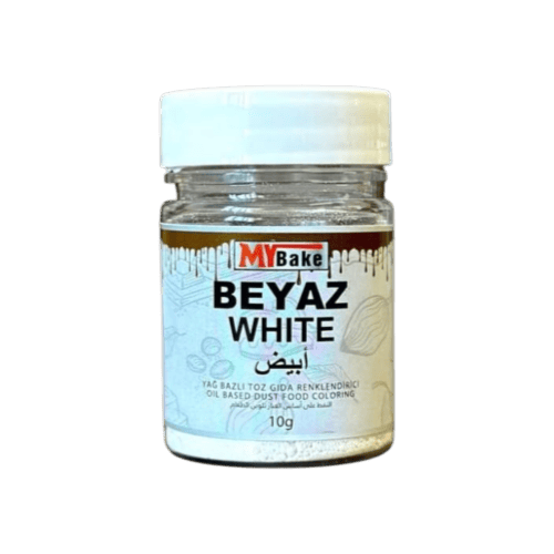 MYBAKE YAĞ BAZLI GIDA BOYASI 10 GR BEYAZ