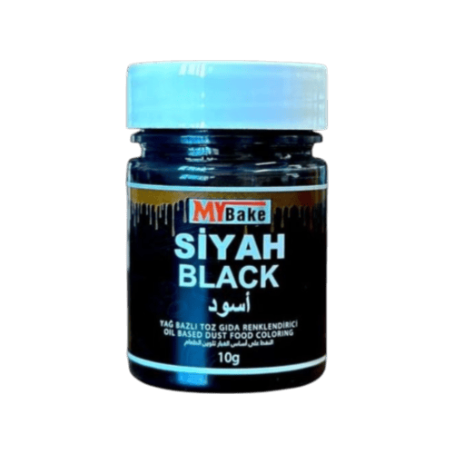 MYBAKE YAĞ BAZLI GIDA BOYASI 10 GR SİYAH