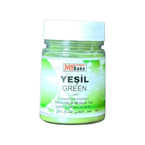MYBAKE YENİLEBİLİR METALİK TOZ 10 GR YEŞİL