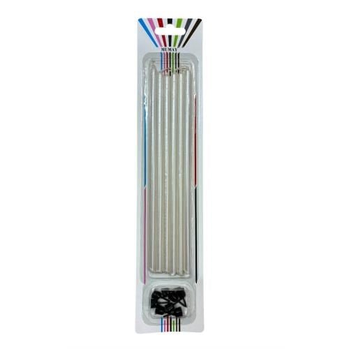 PASTA MUMU ALTLIKLI METALİK SEDEF 20 CM 7 Lİ