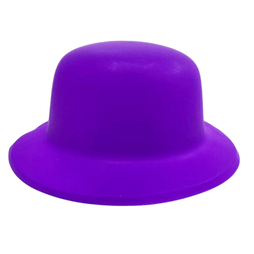 PLASTİK MELON ŞAPKA MOR