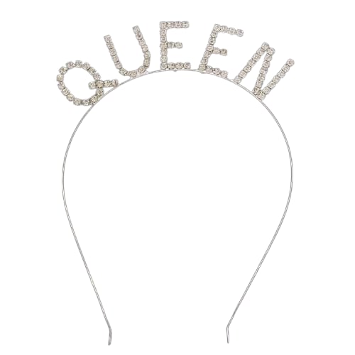 QUEEN TAÇ KRİSTAL TAŞLI GÜMÜŞ