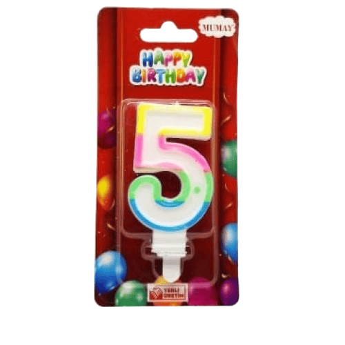 RAKAM MUM RENKLİ EKO NO: 5