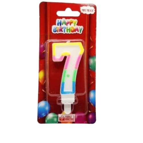 RAKAM MUM RENKLİ EKO NO: 7