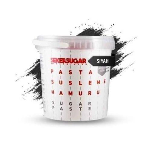 ŞEKER SUGAR ŞEKER HAMURU 1 KG SİYAH