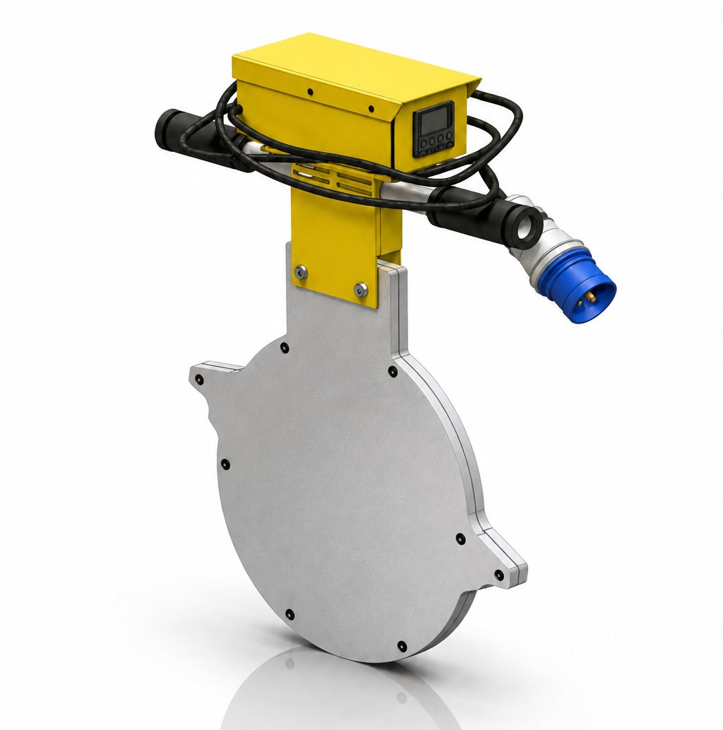 SMB-250 CNC PLASTİK BORU HİDROLİK ALIN KAYNAK MAKİNESİ 75MM-250MM