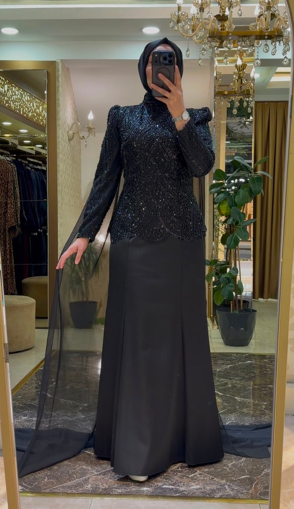 Pınar Şems Aksoy Abiye Siyah 