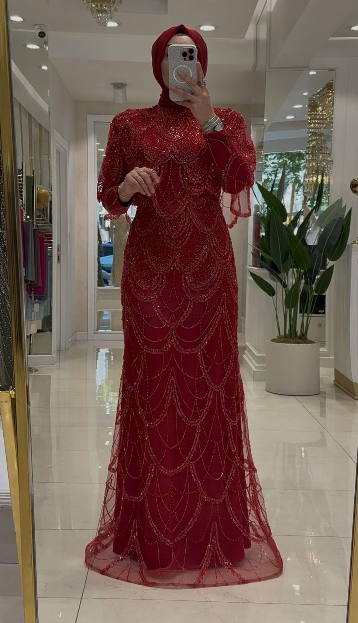 Pınar Şems Lavanta Abiye