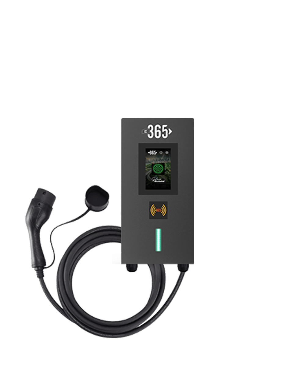 E 365 AC MİNİ TİP 4.3 İNÇ EKRANLI SÜRE SAYAÇLI TEK KABLOLU RFID 22kW ŞARJ İSTASYONU (Bireysel Kullanıcı)