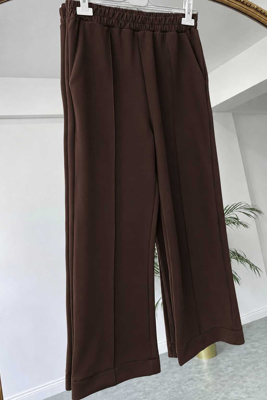 Premium acı kahve scuba pantolon - 1021