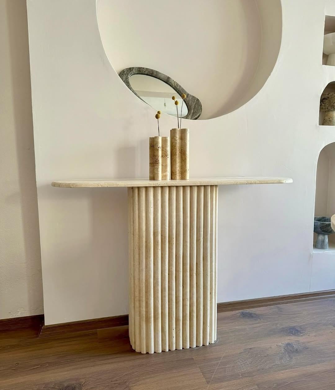 PAPATYA -Traverten Dresuar