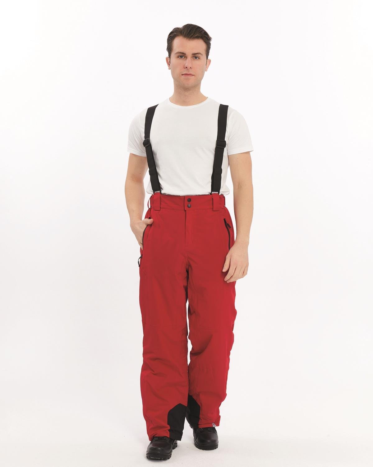 Mapamyumco Erkek Kayak Pantolon-KIRMIZI