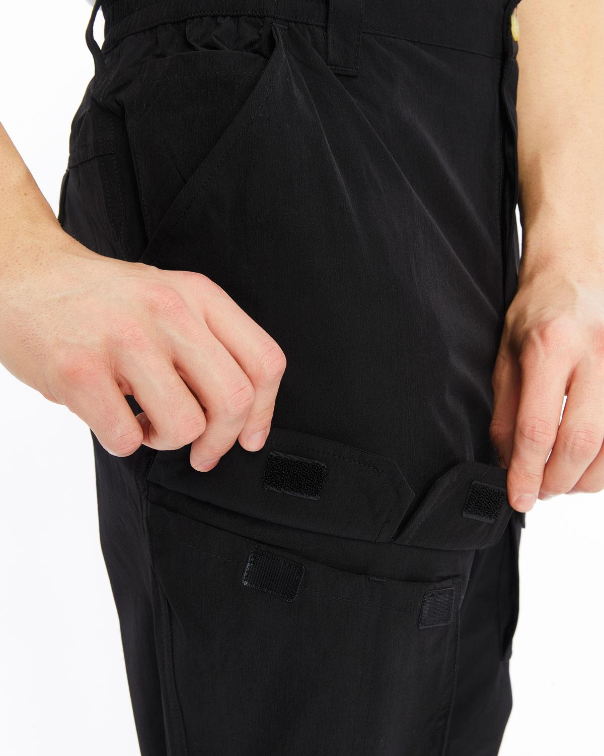 Mapamyumco Quick Dry Cargo Trekking Erkek Pantolon-SİYAH