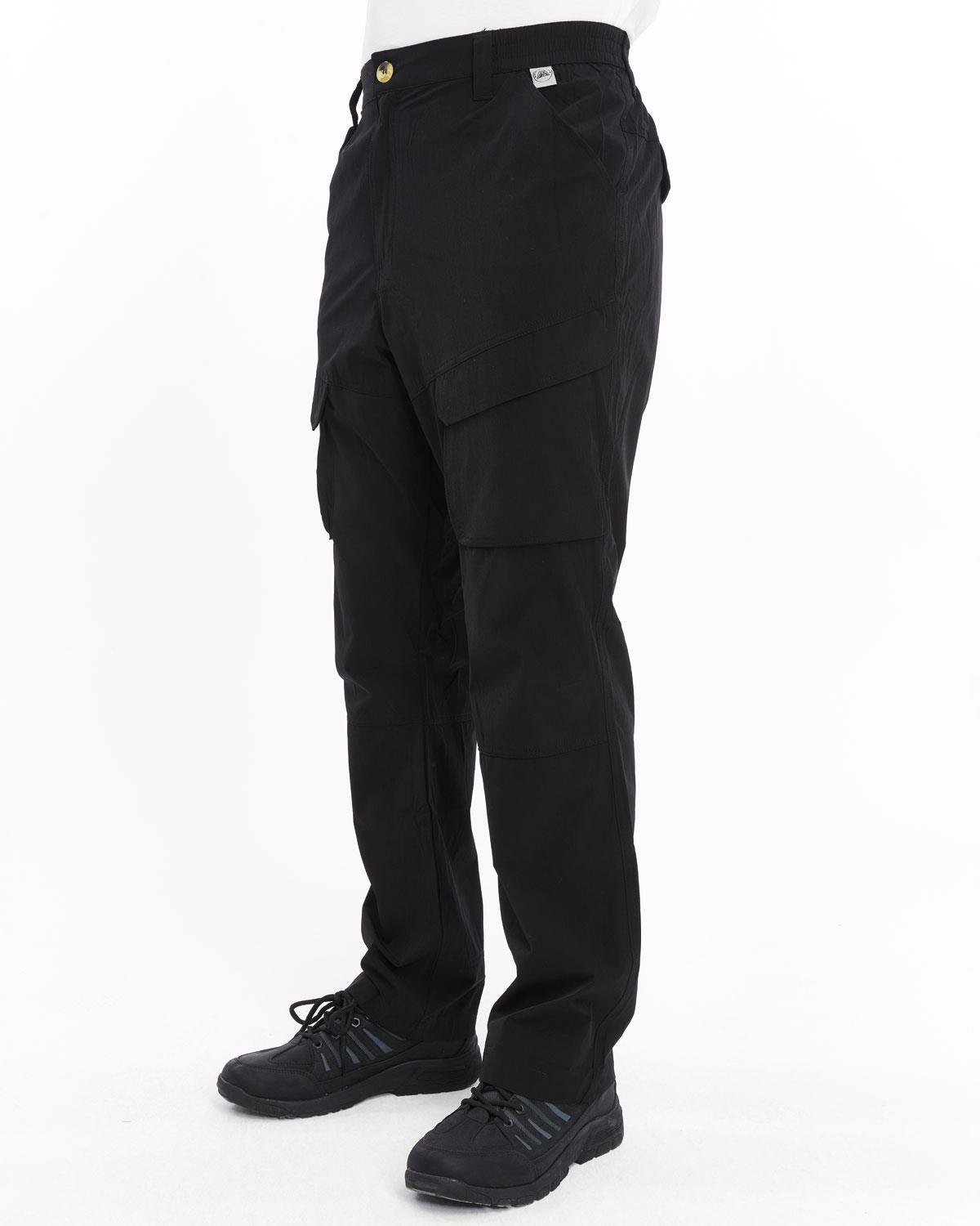 Mapamyumco Quick Dry Cargo Trekking Erkek Pantolon-SİYAH