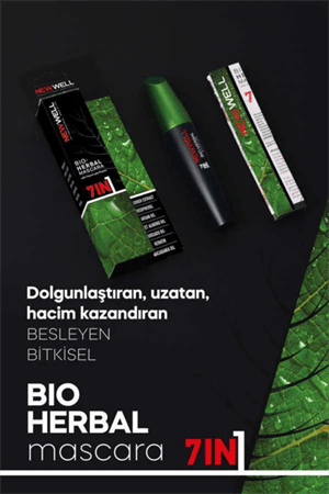 Bitkisel Maskara - Bio-Herbal Bitkisel Mascara 7 in 1