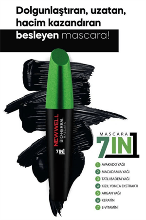 Bitkisel Maskara - Bio-Herbal Bitkisel Mascara 7 in 1