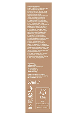 Carroten CC SPF 50 Renkli Yüz Güneş Kremi – Yüksek Koruma ve Cilt Tonu Eşitleyici, 50 ml