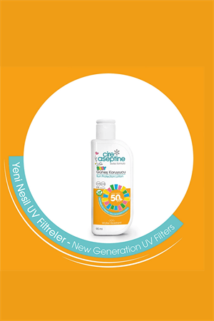 Cire Aseptine Çocuk Güneş Koruyucu Losyon SPF50+ – Hassas Ciltlere Özel Yüksek Koruma, 90 ml