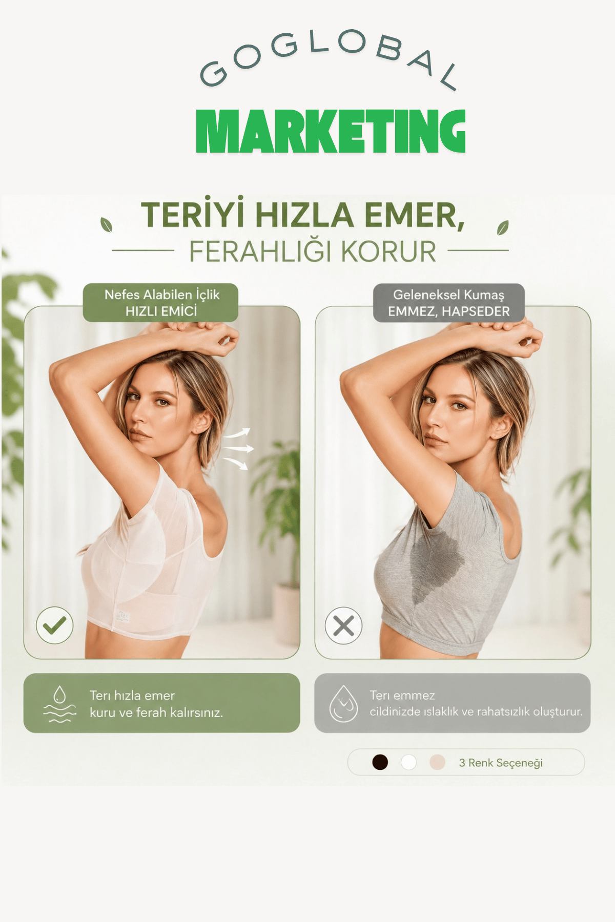 Kadınlar için [Terlemeye Karşı Koruyucu] Ultra-İnce File Yelek, Şeffaf Koltuk Altı Ter Pedleri ile - Nefes Alabilen, Yıkanabilir ve Koku Emici, Siyah, Beyaz ve Bej Renklerde Mevcut, Koku Kontrolü Üst | Günlük Katman Parçası | Emici Malzeme