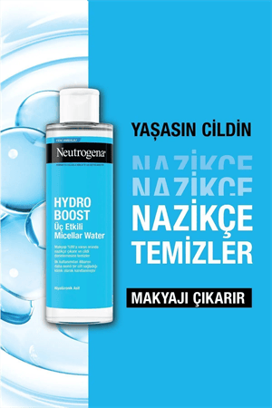 Neutrogena Hydro Boost 3 Etkili Micellar Water 400 ml